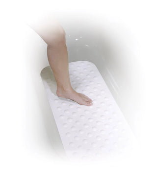 Drive DeVilbiss 12950 Healthcare Large Non-Slip Rubber Bath Mat with Drain Cutout