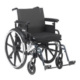 Drive DeVilbiss 14887 Healthcare Contoured Wheelchair Cushion, 18 x 16 x 2 Inch, Fluid-Resistant Cover
