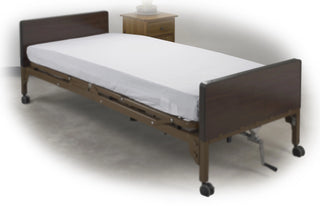 Drive DeVilbiss 15030HBL-3684 Healthcare Extended Length Fitted Hospital Bed Sheet – 36 x 84 x 8 Inch