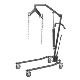 Drive Medical 13023SV Deluxe Hydraulic Patient Lift with 6-Point Cradle, 5" Casters