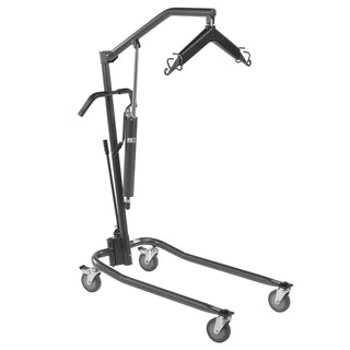 Drive Medical 13023SV Deluxe Hydraulic Patient Lift with 6-Point Cradle, 5" Casters