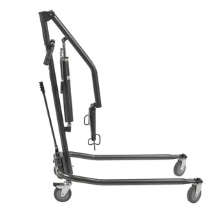 Drive Medical 13023SV Deluxe Hydraulic Patient Lift with 6-Point Cradle, 5" Casters