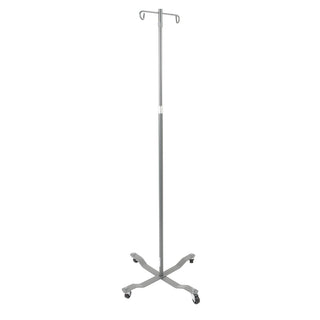 Drive Medical 13033 Economy Removable IV Pole, Chrome