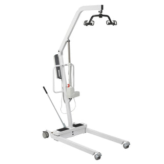 Drive Medical 13240 Battery Powered Electric Patient Lift with Rechargeable and Removable Battery, No Wall Mount