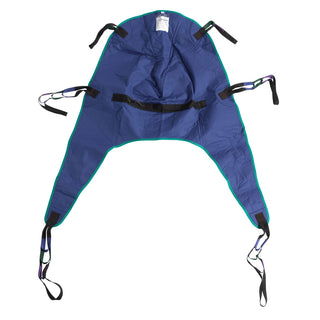 Drive Medical 13262 Series Divided Leg Patient Lift Sling with Headrest
