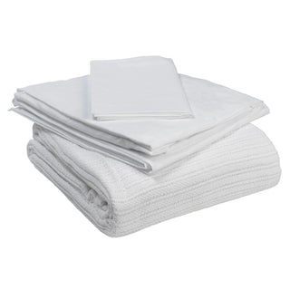 Drive Medical 15030HBC Bedding in a Box Hospital Bed Linen Set