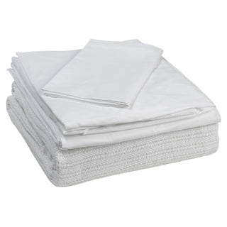 Drive Medical 15030HBC Bedding in a Box Hospital Bed Linen Set