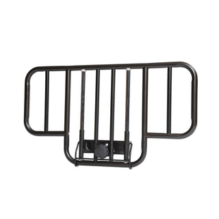 Drive Medical 15201BV No-Gap Half Length Bed Rails, Brown-Vein Finish, 1 Pair