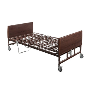 Drive Medical 15302LW Lightweight Bariatric Homecare Bed, Full Electric, 48`` W x 80`` L