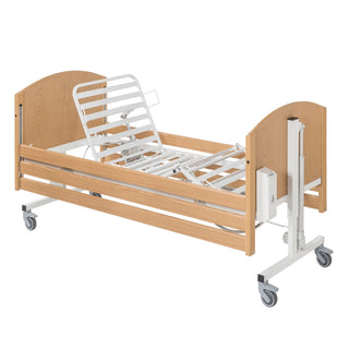 Drive Medical BSBOAK-STD-FULL Inspired Bradshaw Junior Pediatric Full Electric Bed Set 