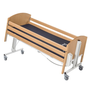Drive Medical BSBOAK-STD-FULL Inspired Bradshaw Junior Pediatric Full Electric Bed Set 