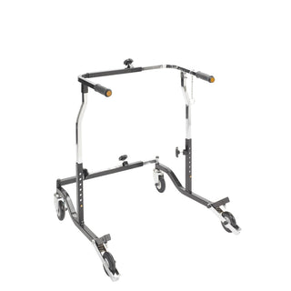 Drive Medical CE 1000 XL Bariatric Heavy Duty Anterior Safety Roller Walker, 500lbs Weight Capacity