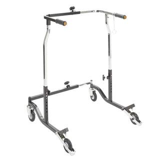 Drive Medical CE 1000 XL Bariatric Heavy Duty Anterior Safety Roller Walker, 500lbs Weight Capacity
