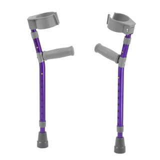 Drive Medical Inspired Pediatric Forearm Crutches, Large, 1 Pair