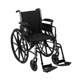 Drive Medical K316ADDA-SF Cruiser III Lightweight Wheelchair 16" Adjustable Arms