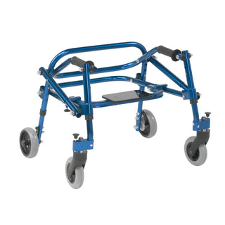 Drive Medical Nimbo 2G Lightweight Posterior Walker with Seat, Extra Small