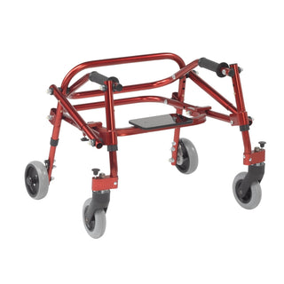 Drive Medical Nimbo 2G Lightweight Posterior Walker with Seat, Extra Small