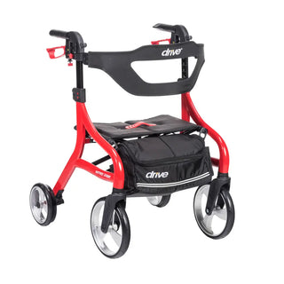 Drive DeVilbiss Healthcare 102662RD-H Nitro Sprint Hemi Red Folding Aluminum Frame, 350 lbs (Copy)