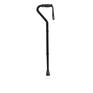 Drive DeVilbiss Healthcare 10318-6 Bariatric Offset-Handle Canes, 6/CS, Black