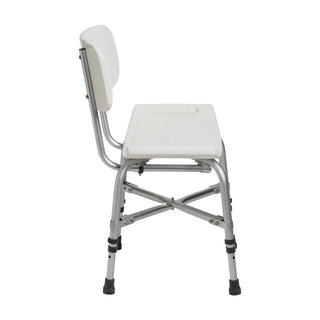 Drive DeVilbiss Healthcare 12021KD-1 Deluxe Bariatric Shower Chair with Cross-Frame Brace, 500 lbs