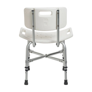 Drive DeVilbiss Healthcare 12021KD-1 Deluxe Bariatric Shower Chair with Cross-Frame Brace, 500 lbs