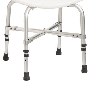 Drive DeVilbiss Healthcare 12021KD-1 Deluxe Bariatric Shower Chair with Cross-Frame Brace, 500 lbs