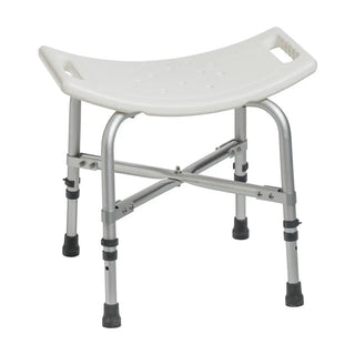 Drive DeVilbiss Healthcare 12022KD-1 Without Arms - Backrest Aluminum Frame Bath Bench
