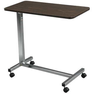 Drive DeVilbiss Healthcare 13003 Non-Tilt Overbed Table, Top Adjustment Handle 28 to 45 Inch Height
