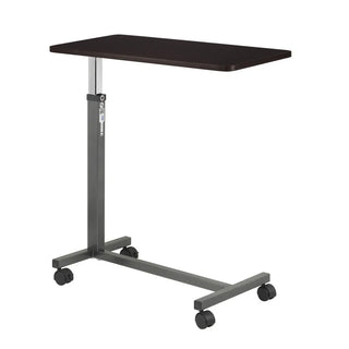 Drive DeVilbiss Healthcare 13067 Non-Tilt Overbed Table, Top Adjustment Handle 28 to 45 Inch Height