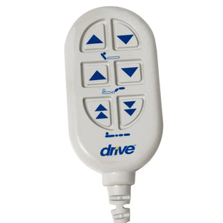 Drive DeVilbiss Healthcare 15005LP-HRPKG-TS Full Electric Low Height 80 Inch Length Bed,350 lbs.