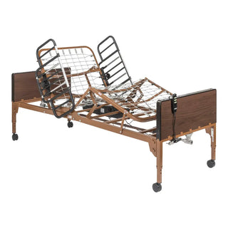 Drive DeVilbiss Healthcare 15033BV-HR Ultra-Light 1000 Home Care 88 Inch Half Rail Home Care Full Electric Bed