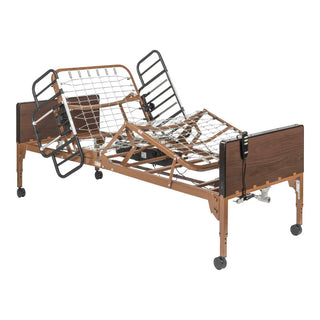 Drive DeVilbiss Healthcare 15033BV-HR Ultra-Light 1000 Home Care 88 Inch Half Rail Home Care Full Electric Bed
