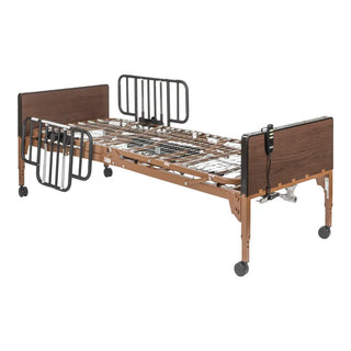 Drive DeVilbiss Healthcare 15033BV-HR Ultra-Light 1000 Home Care 88 Inch Half Rail Home Care Full Electric Bed