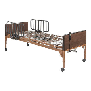Drive DeVilbiss Healthcare 15033BV-HR Ultra-Light 1000 Home Care 88 Inch Half Rail Home Care Full Electric Bed