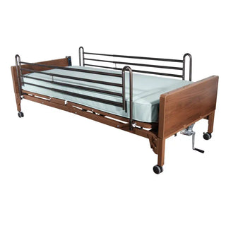 Drive DeVilbiss Healthcare 15033BV-PKG-2 88 Inch Full Rail Home Care Electric Bed