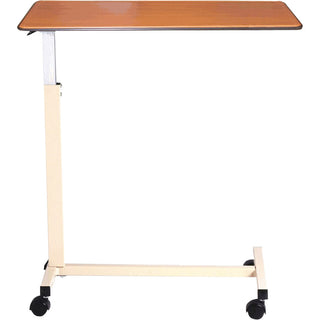 Drive DeVilbiss Healthcare 16011-HOQO Non-Tilt Designer Overbed Table H, Spring Assisted Lift 28-45 Inch 