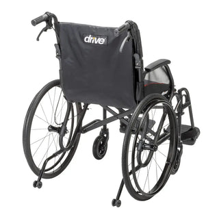 Drive DeVilbiss Healthcare AF20FDABK-SF AeroFly Ultra-Lite Lightweight Wheelchair, 300 lbs.
