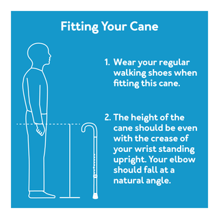 Drive DeVilbiss Healthcare FGA758C0 0000 Carex Small Base Quad Offset Cane, Silver, 250 lbs