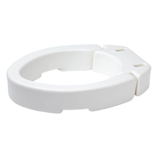 Drive DeVilbiss Healthcare FGB32100 0000 Carex Hinged Raised Toilet Seat, Elongated, 300 lbs, 3/CS