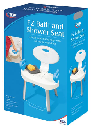 Drive DeVilbiss Healthcare FGB66000 0000 Carex Fixed Arms Aluminum Frame With Backrest Bath Bench, 3/CS