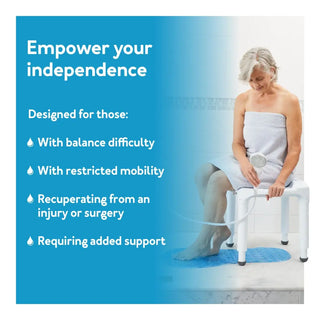 Drive DeVilbiss Healthcare FGB670C0 0000 Carex Without Arms Without Backrest Bath Bench 