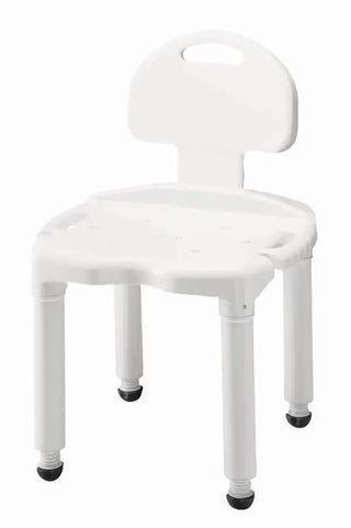 Drive DeVilbiss Healthcare FGB67100 0000 Carex Without Arms With Backrest Plastic Frame Bath Bench, 3/CS