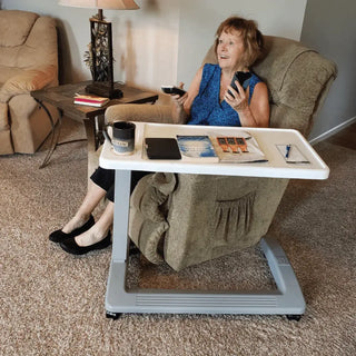 Drive DeVilbiss Healthcare FGP56700 0000 Carex Non-Tilt Top Overbed Table