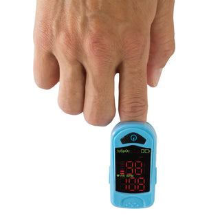 Drive DeVilbiss Healthcare FGR41800 0000 Carex OTC Adult Fingertip Pulse Oximeter, Battery Operated,- LED Display