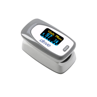 Drive DeVilbiss Healthcare MQ3200 Fingertip Pulse Oximeter, View SpO2 Adult Battery Operated, LED Display, 10/CS