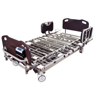 Drive DeVilbiss Healthcare P2002-WS-B-SC01 Prime Plus Long Term Care Electric Bariatric Bed, 80 to 88 Inch Length Slat Deck