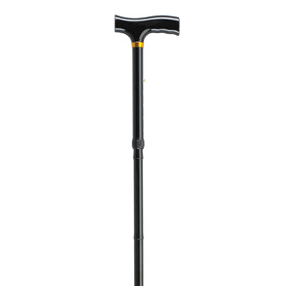 Drive DeVilbiss Healthcare RTL10304 Aluminum Folding Cane, Height Adjustable, 300 lbs, Black
