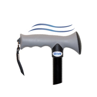 Drive DeVilbiss Healthcare RTL10370BK Aluminum Folding Canes, Gel Grip, Height Adjustable 