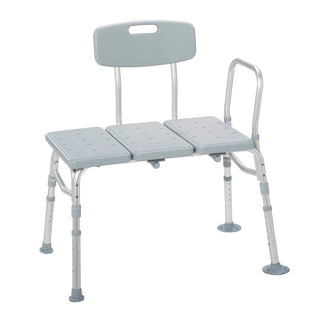 Drive DeVilbiss Healthcare RTL12031KDR Three Piece Transfer Tub Bench, 400 lbs