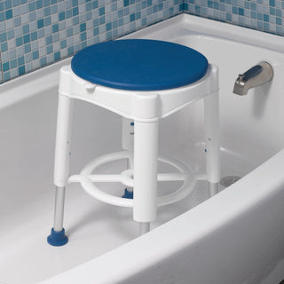 Drive DeVilbiss Healthcare RTL12061M Swivel Seat Shower Stool, 300 lbs